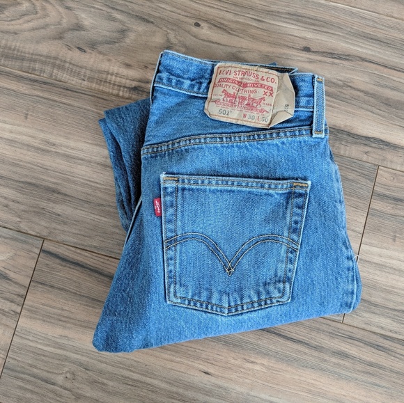 Levi's Other - Levi's 501's Button Fly 30x30